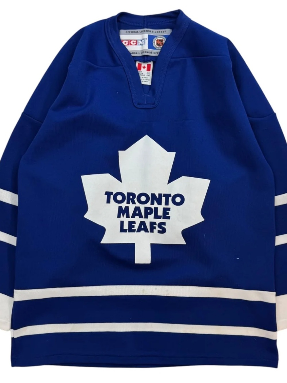 CCM Toronto Maple Leafs Blue Hockey Jersey